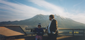 Lovely skies at Mt. St. Helens